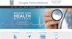 Desktop Screenshot of douglasfamilymedicine.com